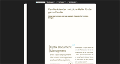 Desktop Screenshot of familienkalender.org